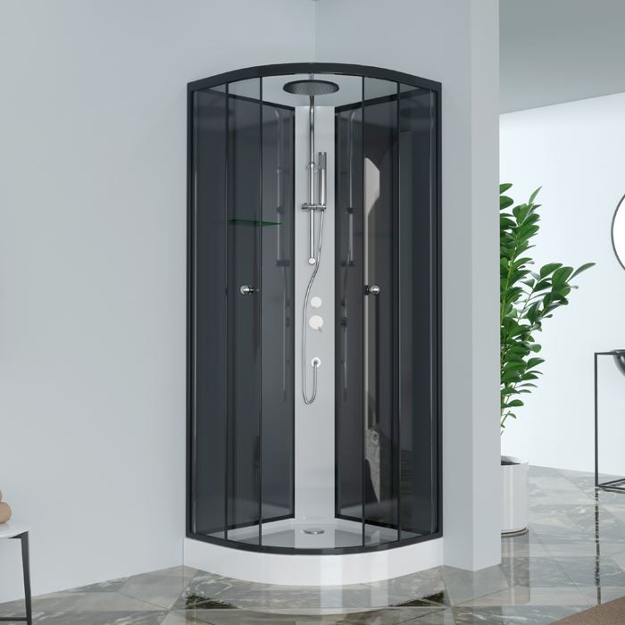 Shower Cabin Without Roof