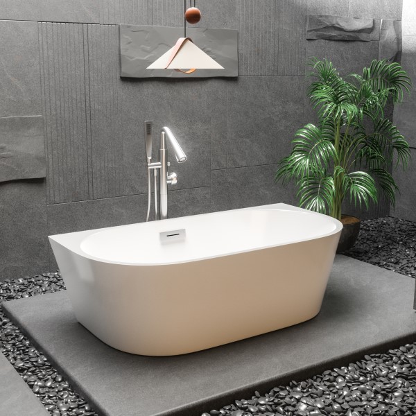 Simple Freestanding Bathtub F5034