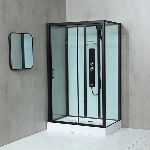 Sliding Shower Cabin Transparent Glass